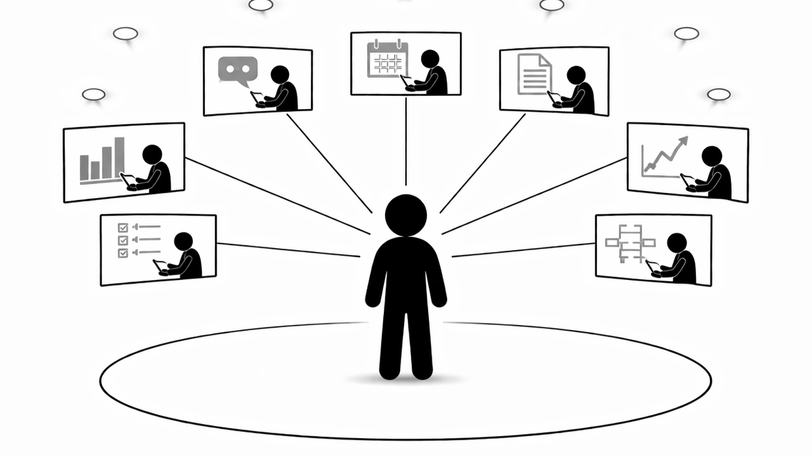 Autonomous Coworkers Visualization