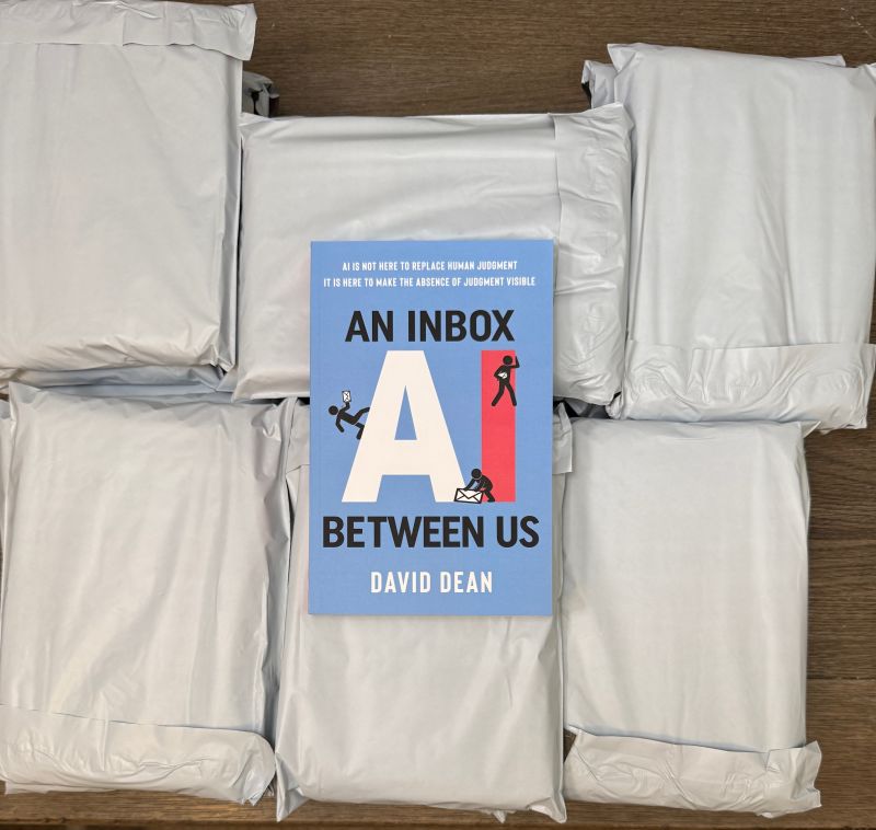 Goodreads giveaway copies of An Inbox Between Us